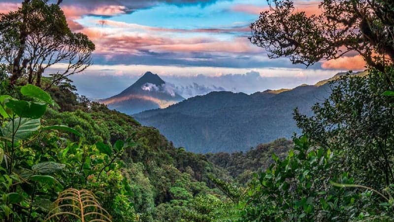 landscape in Costa Rica
